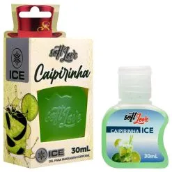 Gel Ice Comestível 30Ml Soft Love Caipirinha