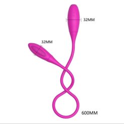 Vibrador Duplo para Casal e Dupla Penetração